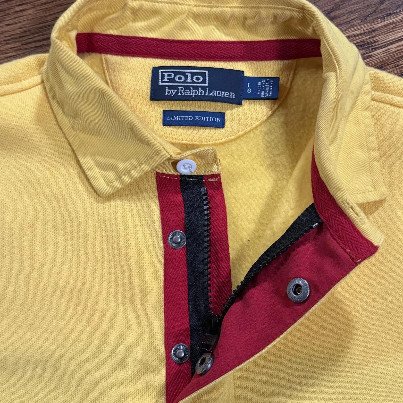 Polo Ralph Lauren Snow Beach Rugby (Size L) — RootsBK